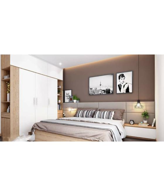 Tủ quần áo PN47 - Gỗ MDF - Dài 1.2m đến 1.8m (cao 2.4m) Tủ quần áo PN47 - Gỗ MDF - Dài 1.2m đến 1.8m (cao 2.4m)